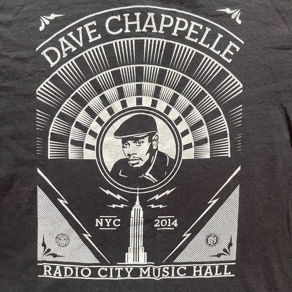 Vintage Dave Chappelle Radio City Music Hall “I Was There” Tour T-Shirt - Picture 2 of 7